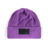 Purple Retro Beanie Hat - Horzehoods5056725009649