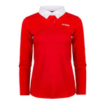 Red 4Seasons Rugby Shirt - Horzehoods5056725004644