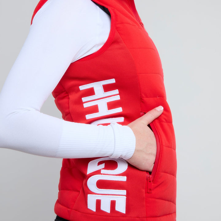 Red Dual Performance Gilet - Horzehoods5056725006112