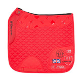 Red FlexiTabz™️ 4D Air Gel Performance Pad Dressage - Horzehoods5060521424520