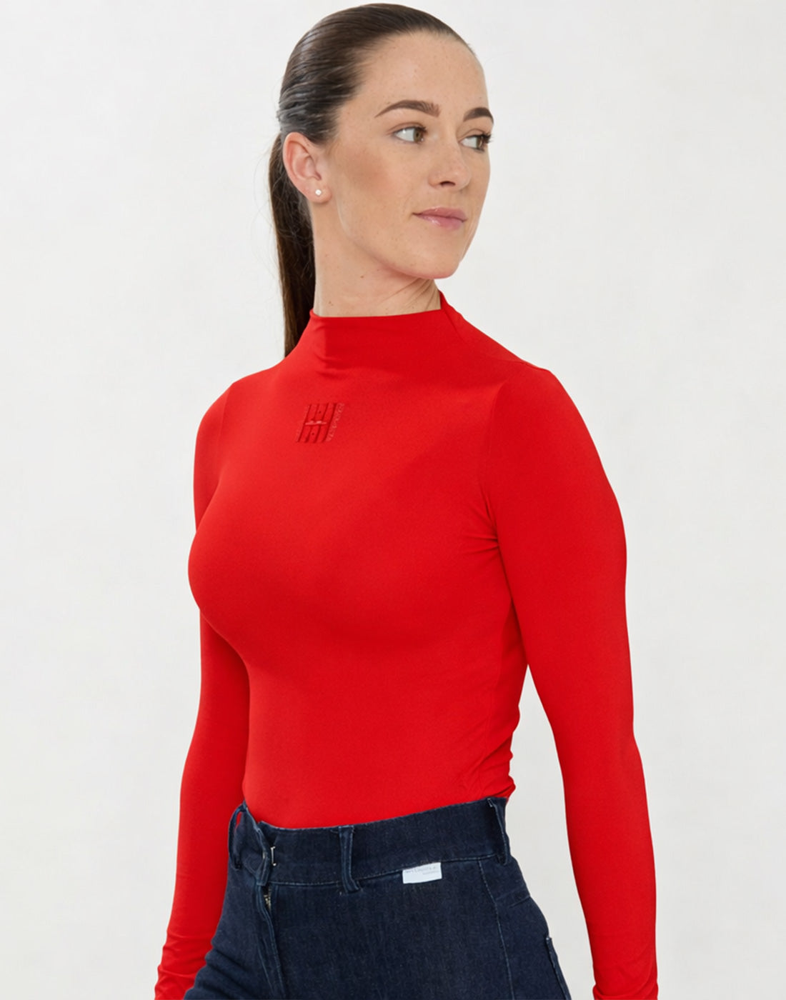 HORZEHOODS® Red Long Sleeve Basicz Vest Top