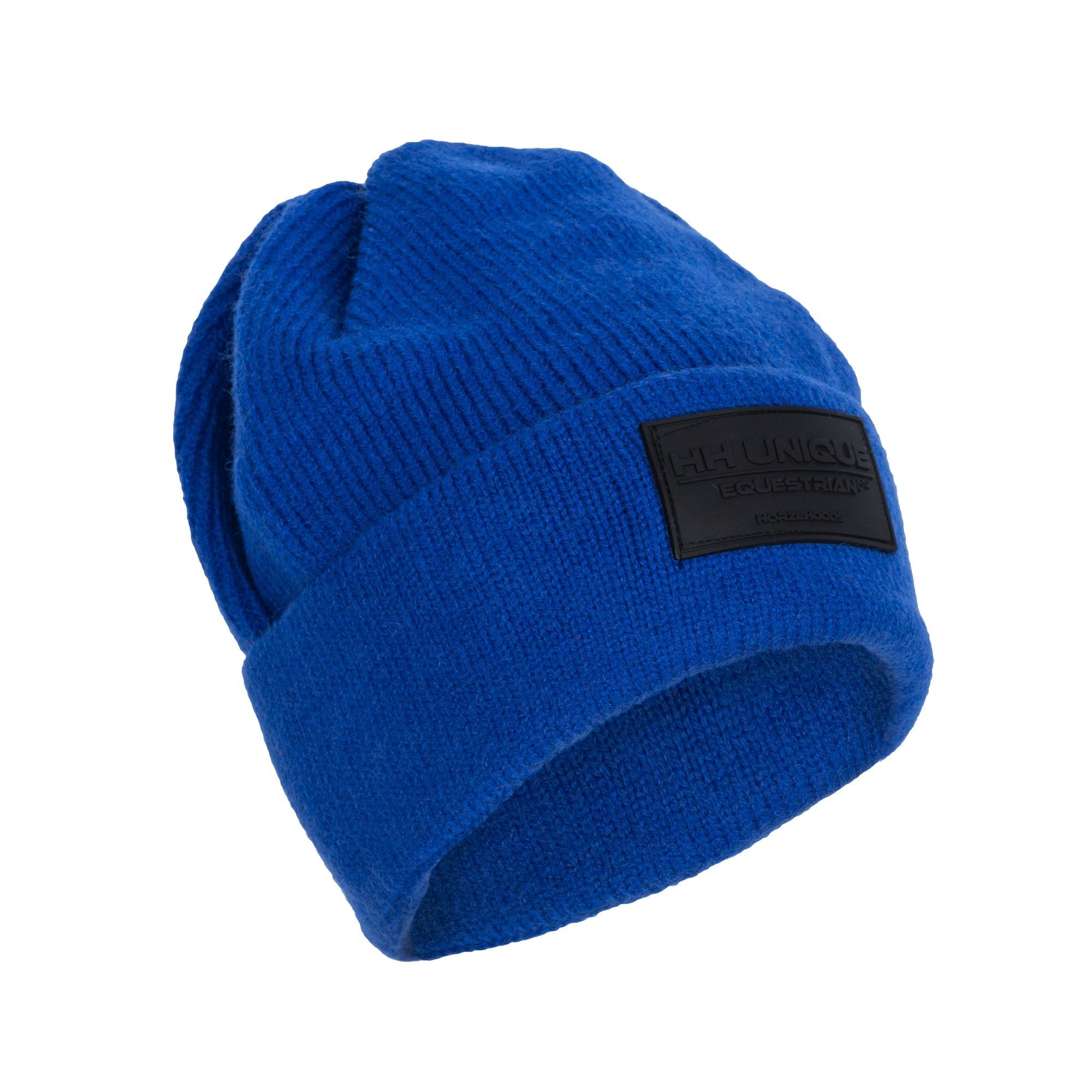 Royal Blue Retro Beanie Hat - Horzehoods5056725009663