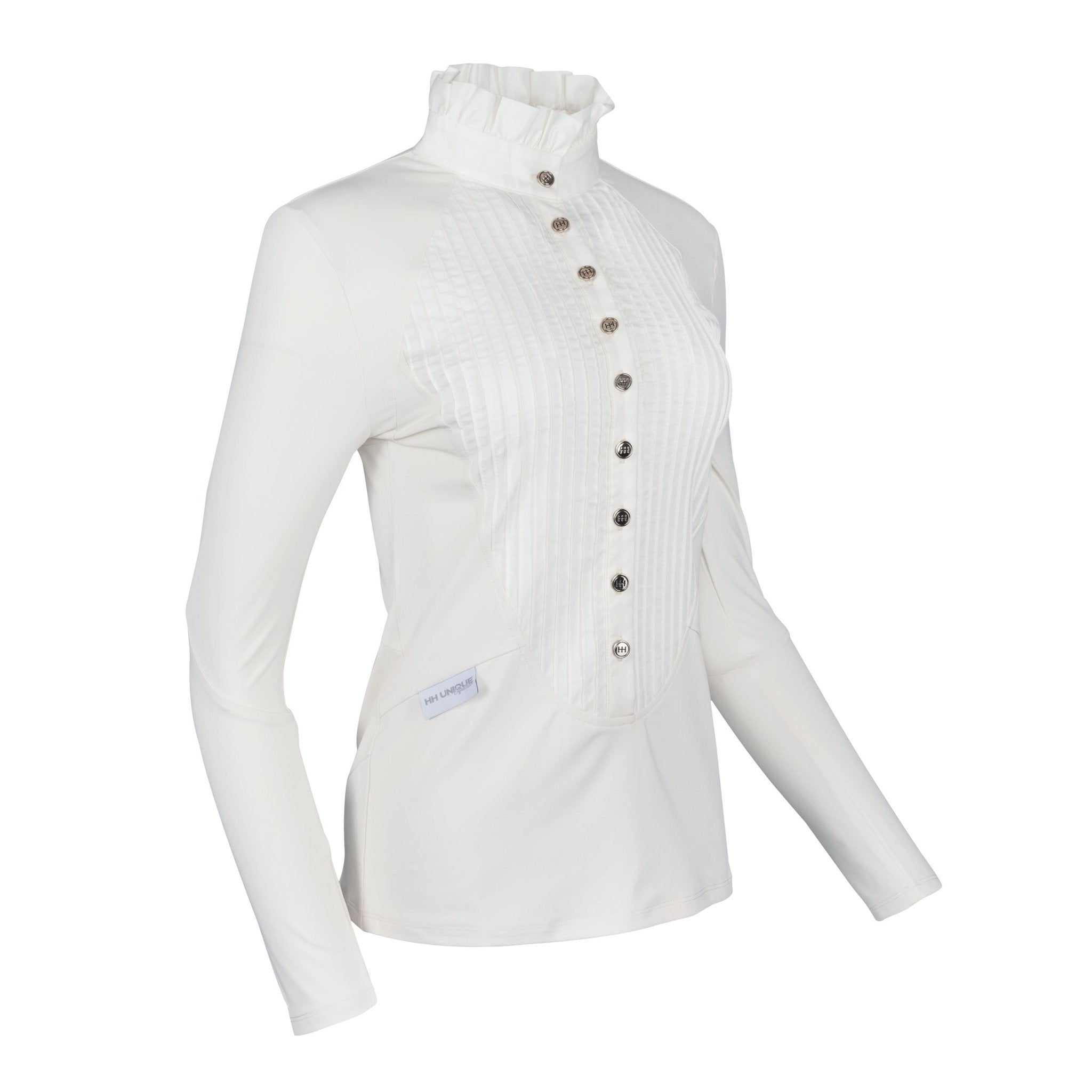 Vanilla Long Sleeve Tudor Competition Shirt - Horzehoods5060521422861