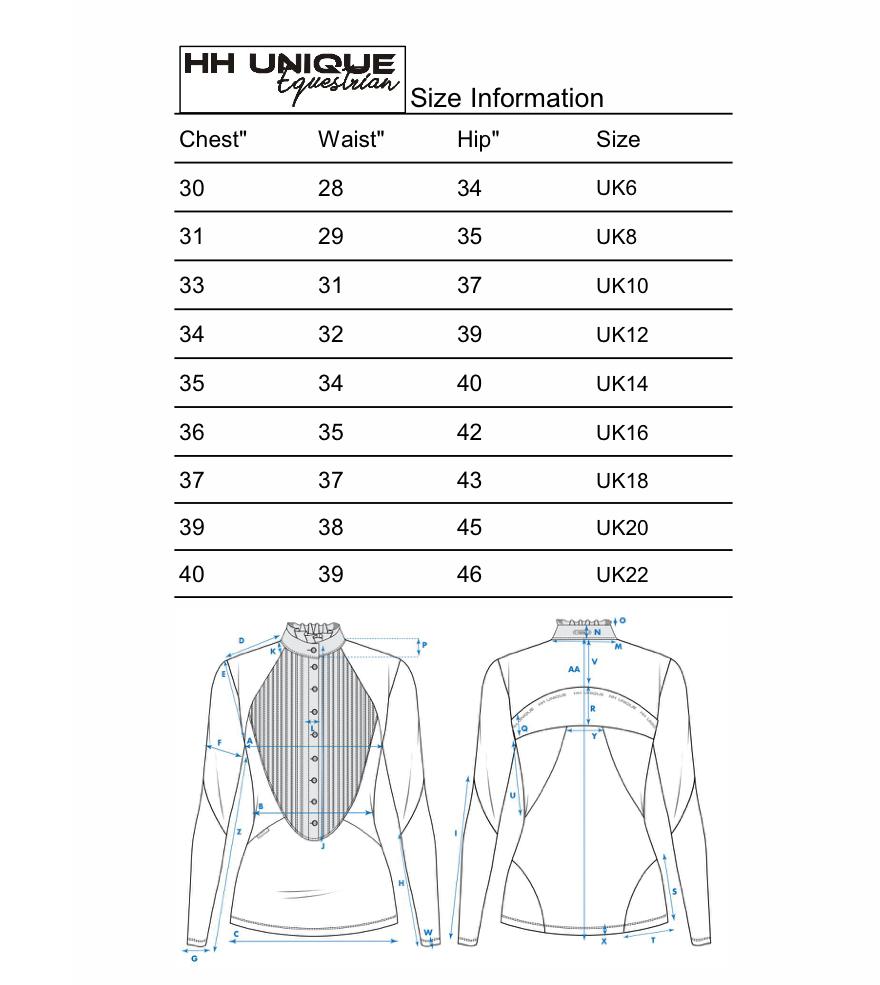 Vanilla Long Sleeve Tudor Competition Shirt - Horzehoods5060521422861