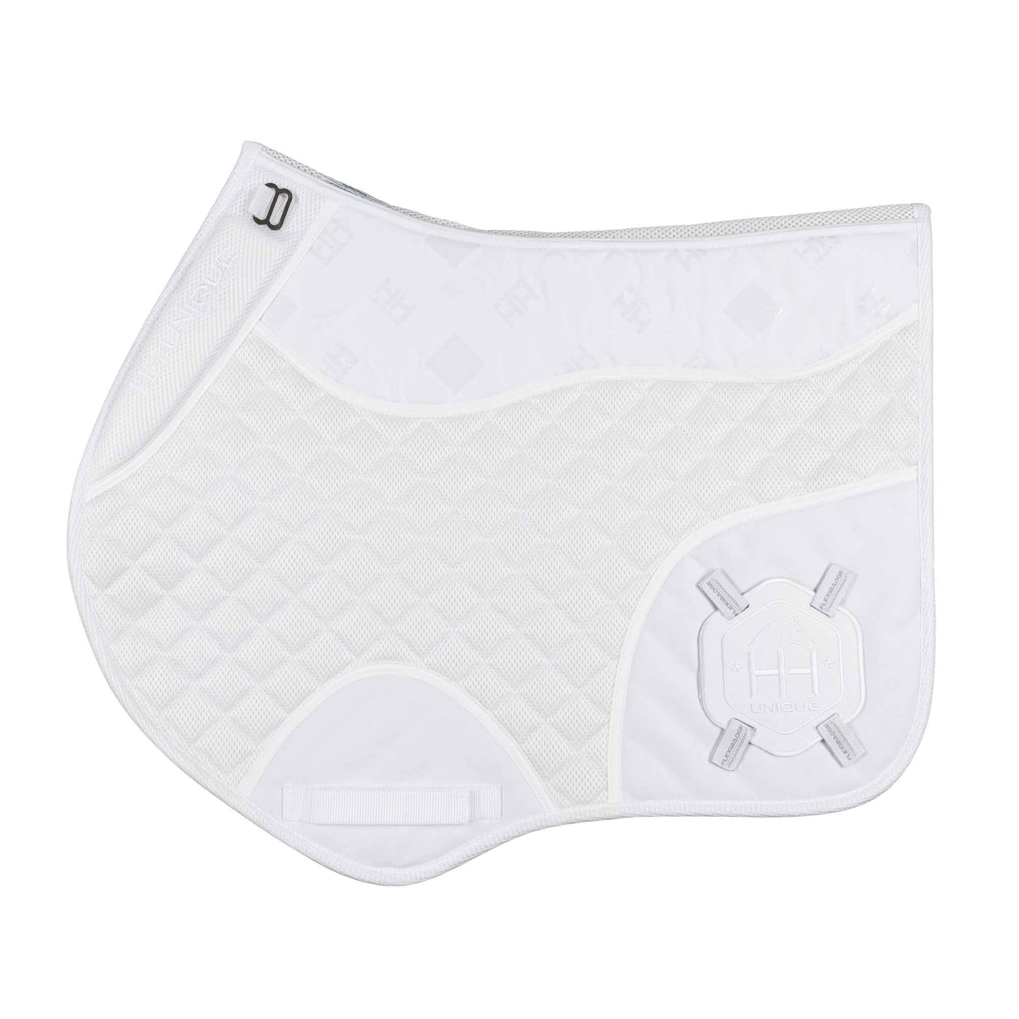 White FlexiBadge™️ 4D Competition Pad GP/Jump KIT Pack - Horzehoods5060521424162