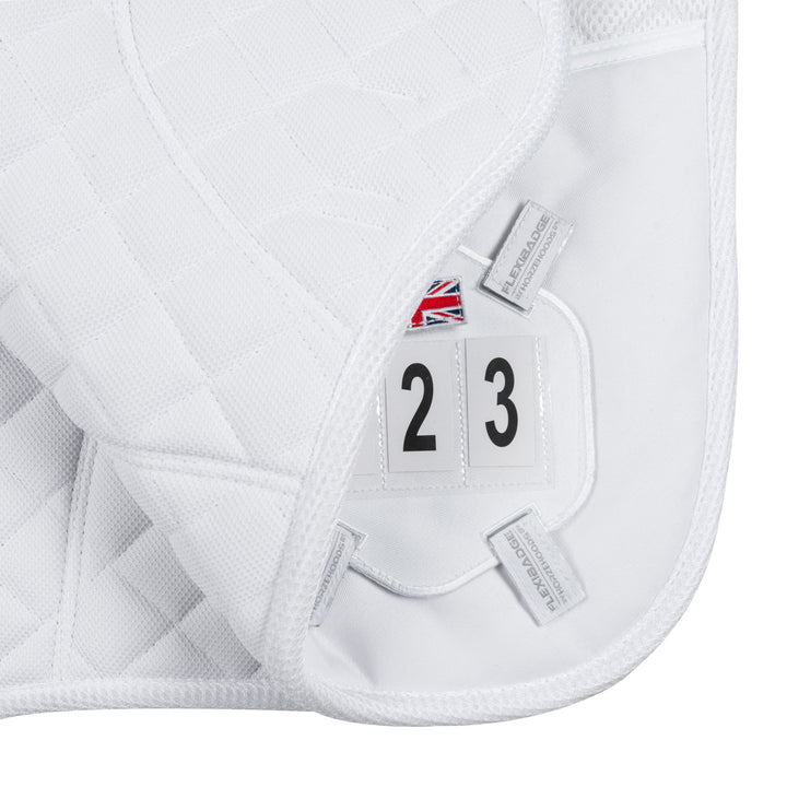 White FlexiBadge™️ 4D Competition Pad GP/Jump KIT Pack - Horzehoods5060521424162