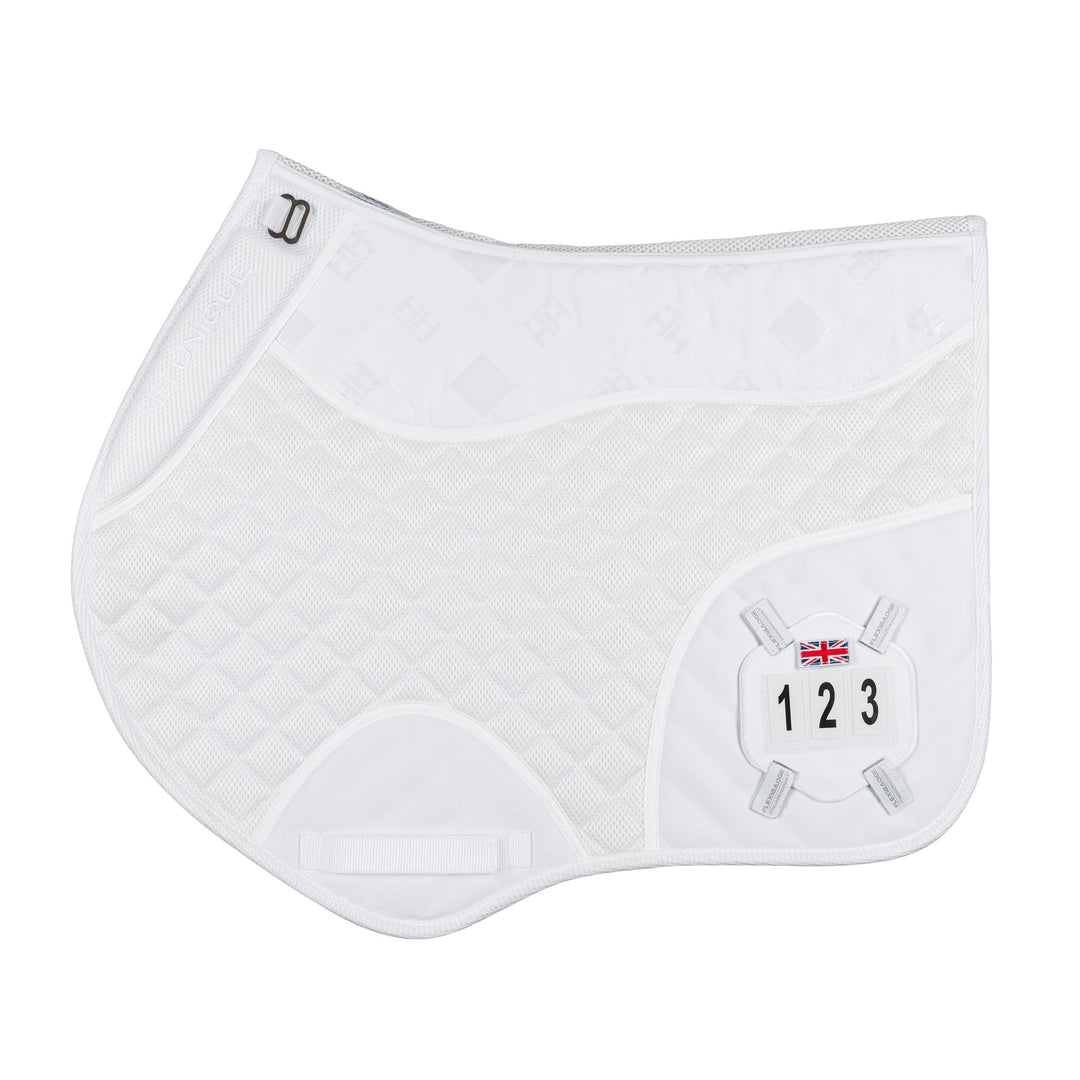 White FlexiBadge™️ 4D Competition Pad GP/Jump KIT Pack - Horzehoods5060521424162