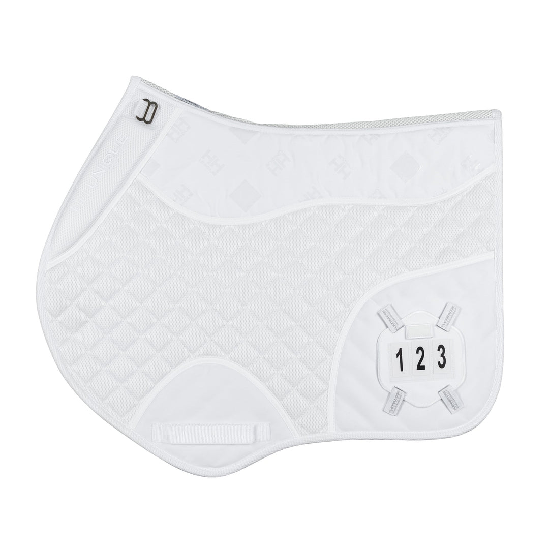 White FlexiBadge™️ 4D Competition Pad GP/Jump KIT Pack - Horzehoods5060521424162