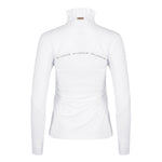 White Long Sleeve Tudor Shirt - Horzehoods5060521426999