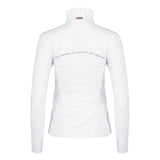 White Long Sleeve Tudor Shirt - Horzehoods5060521426999