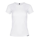 White Short Sleeve Vest Top - Horzehoods5060521420904