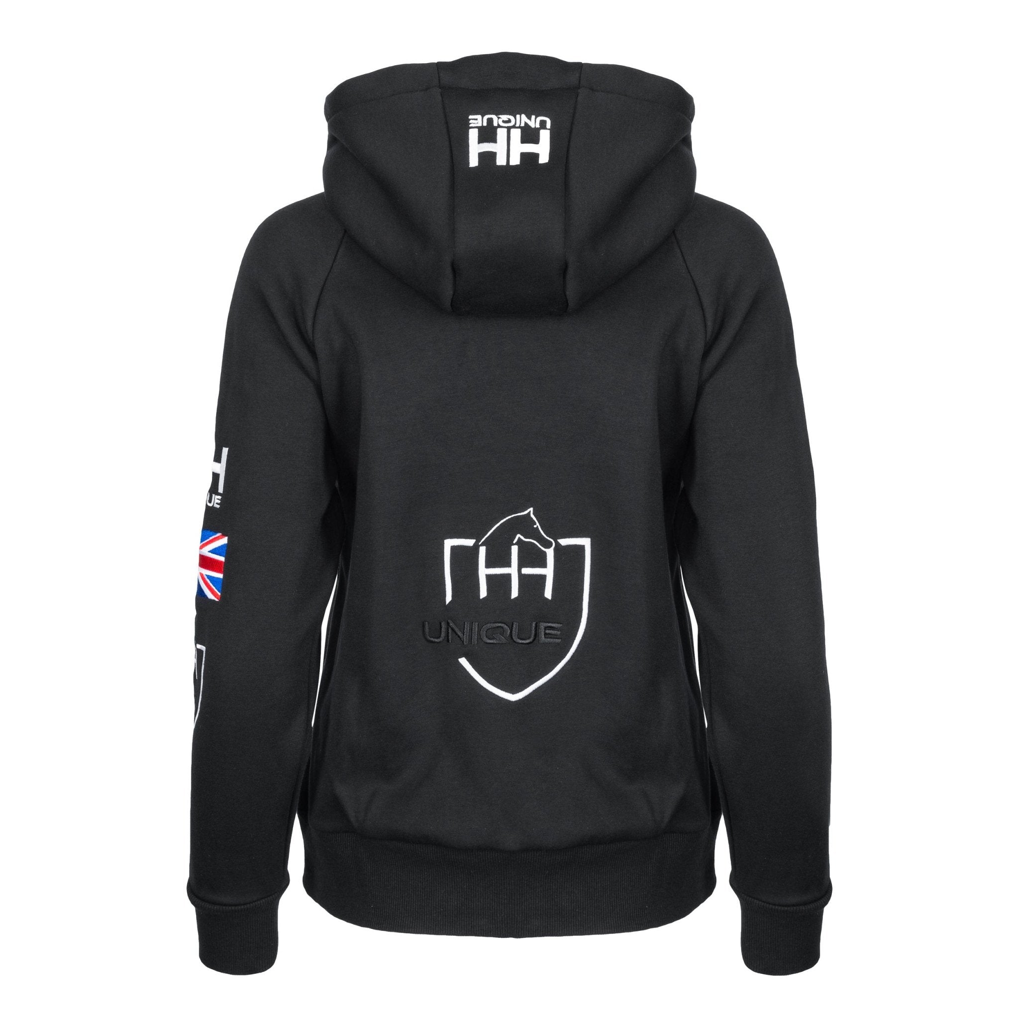 XXS Black 4Seasons Performance Hoodie - Horzehoods5060521423295